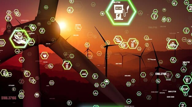A screenshot of a blockchain-based platform for trading renewable energy, showing the transparency of transactions and energy sources.