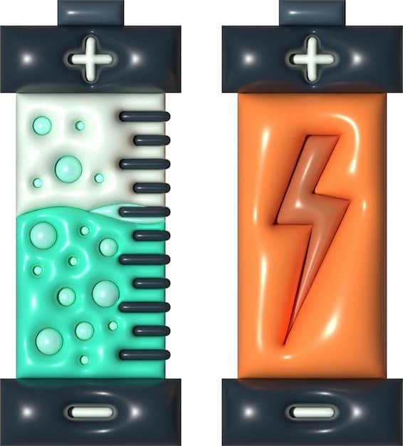 A diagram illustrating the internal structure of a solid-state battery, clearly labeling the anode, cathode, solid electrolyte, and current collectors. The diagram should emphasize the compact and layered design of the battery.