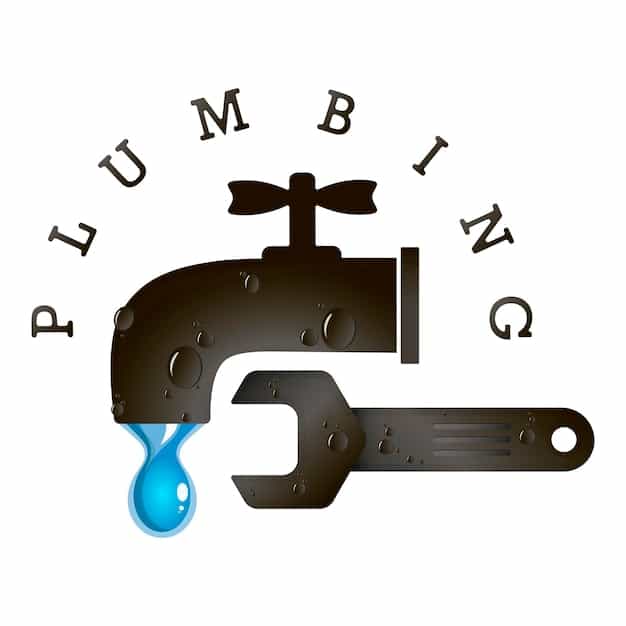 A dripping faucet with a wrench beside it, highlighting water wastage and the need for timely repairs.